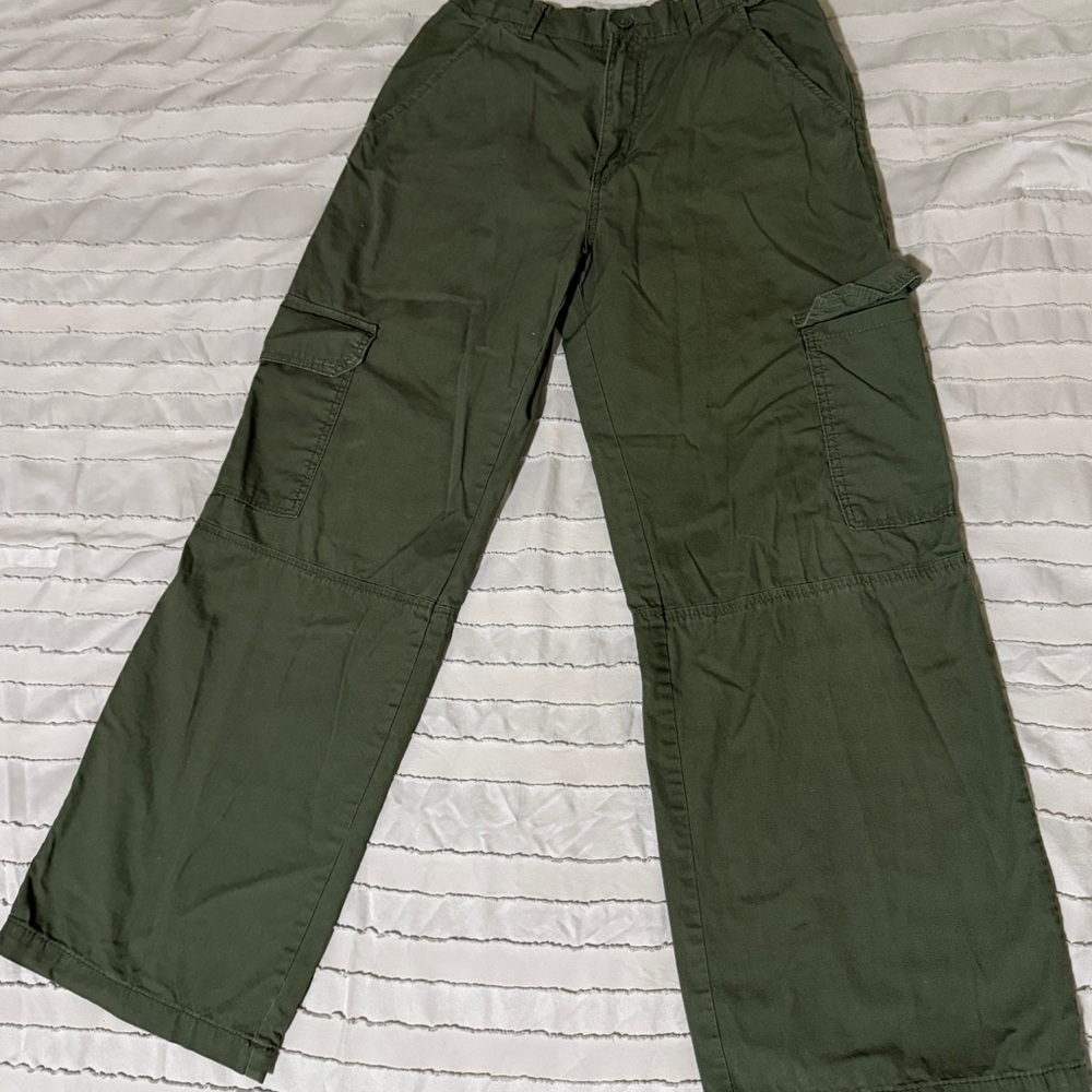 H&M Olive Cargo Pants for kids